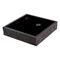 Novatto Square Black Granite Vessel Sink with Chiseled Exterior NOSV-ANSQ - alternate 5